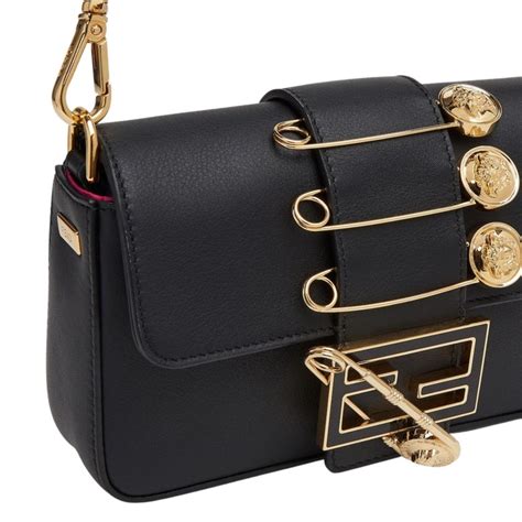 fendi safety pin bag|fendi wallet.